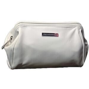 Rodan And Fields White Zip Bag Travel Case Makeup Pouch Clutch